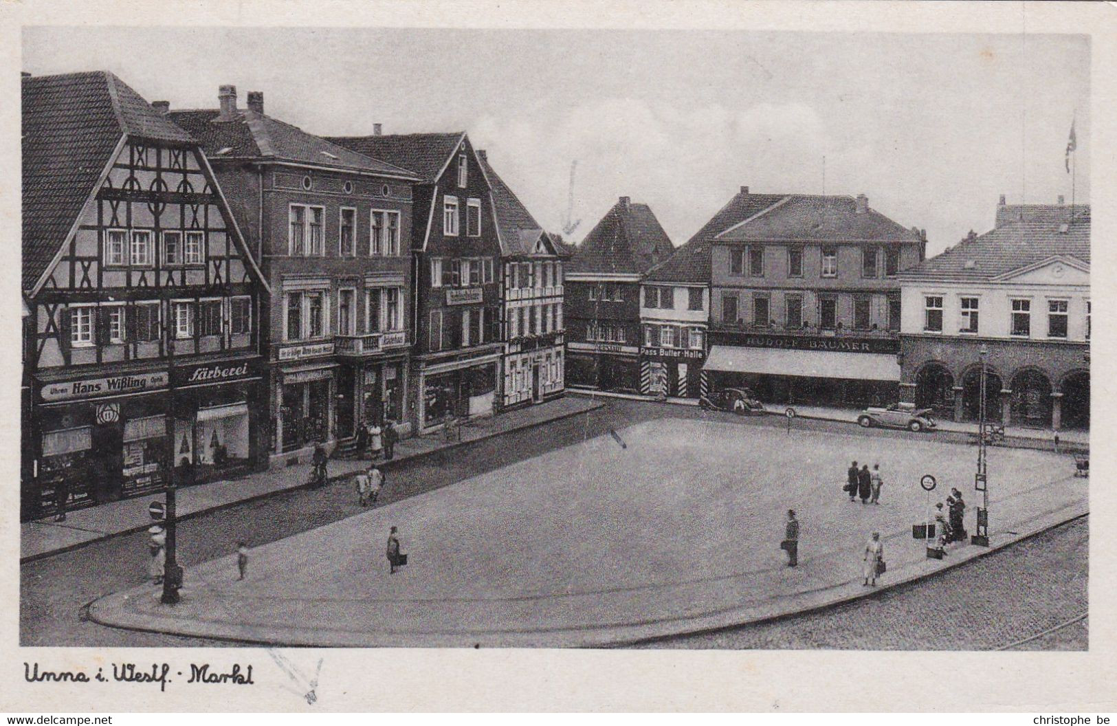 Unna Im Westfalen, Markt (pk71443) - Unna