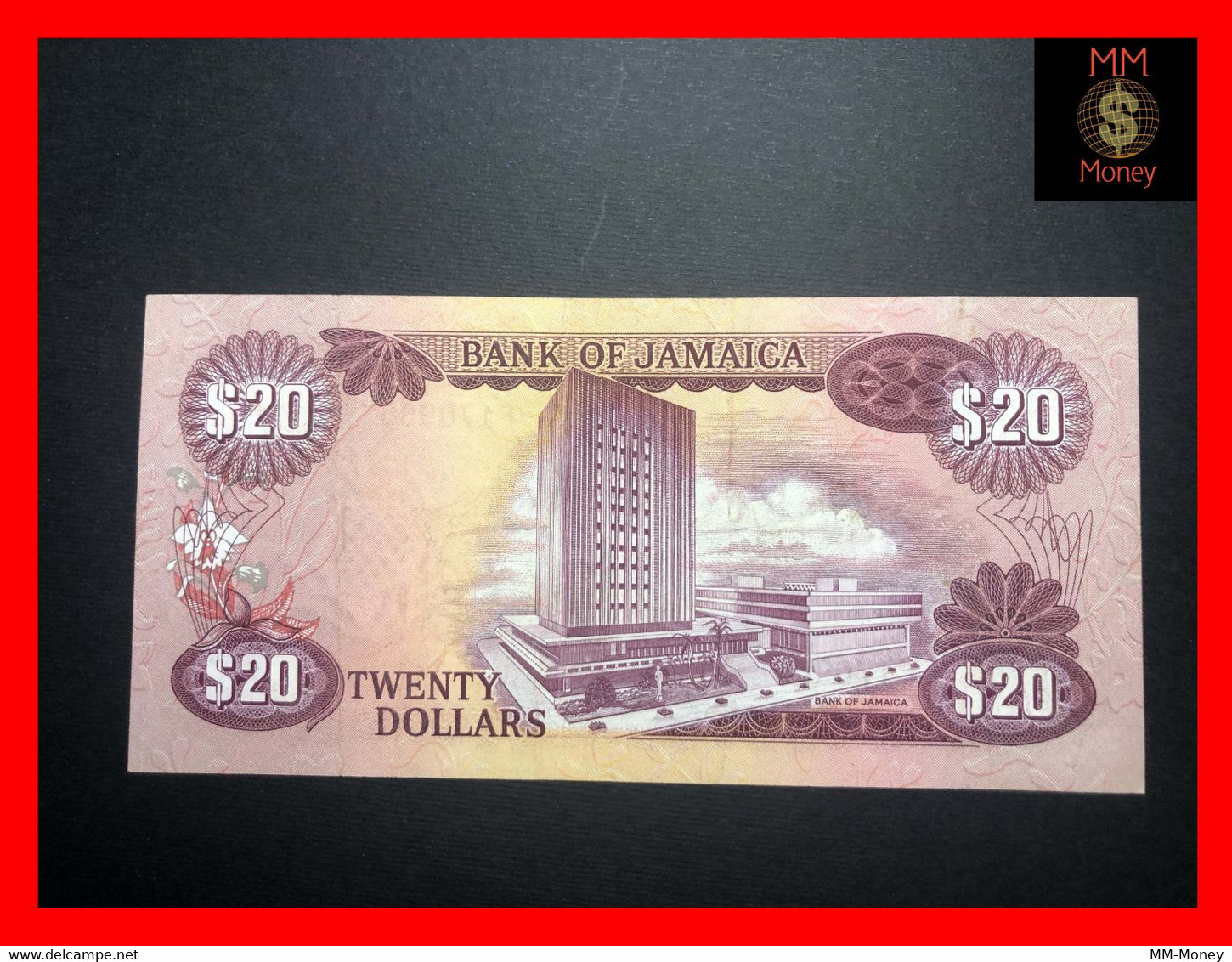 JAMAICA 20 $  1977  P. 63   VF - Jamaique