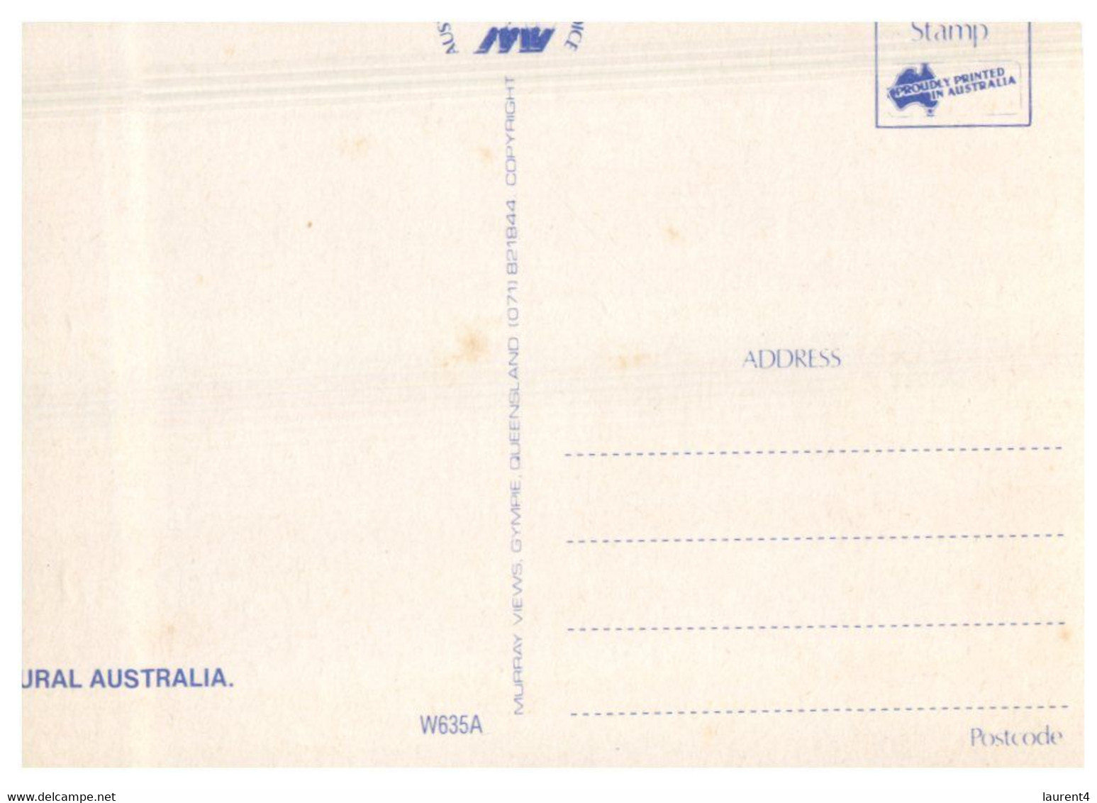 (U 1 A) Australia -  NSW - Dubbo Sheep Farming (top Of Card Shorten)   W635A - Dubbo