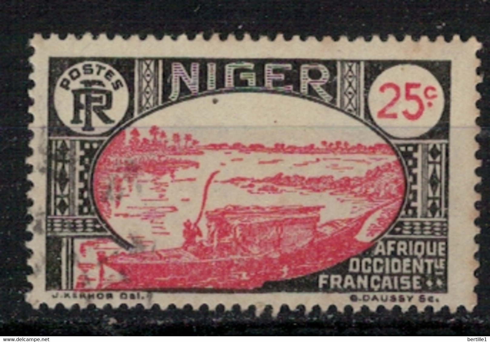 NIGER      N°  YVERT  36  OBLITERE     ( OB 9/42) - Used Stamps
