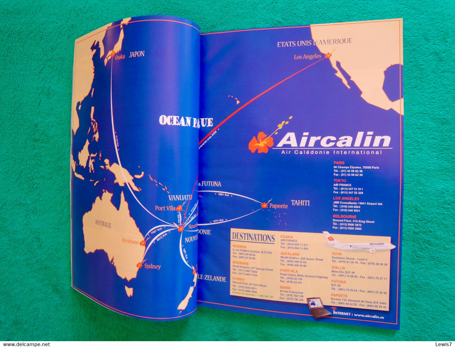 Magazine Inflight : AIRCALIN Airlines - Flugmagazin