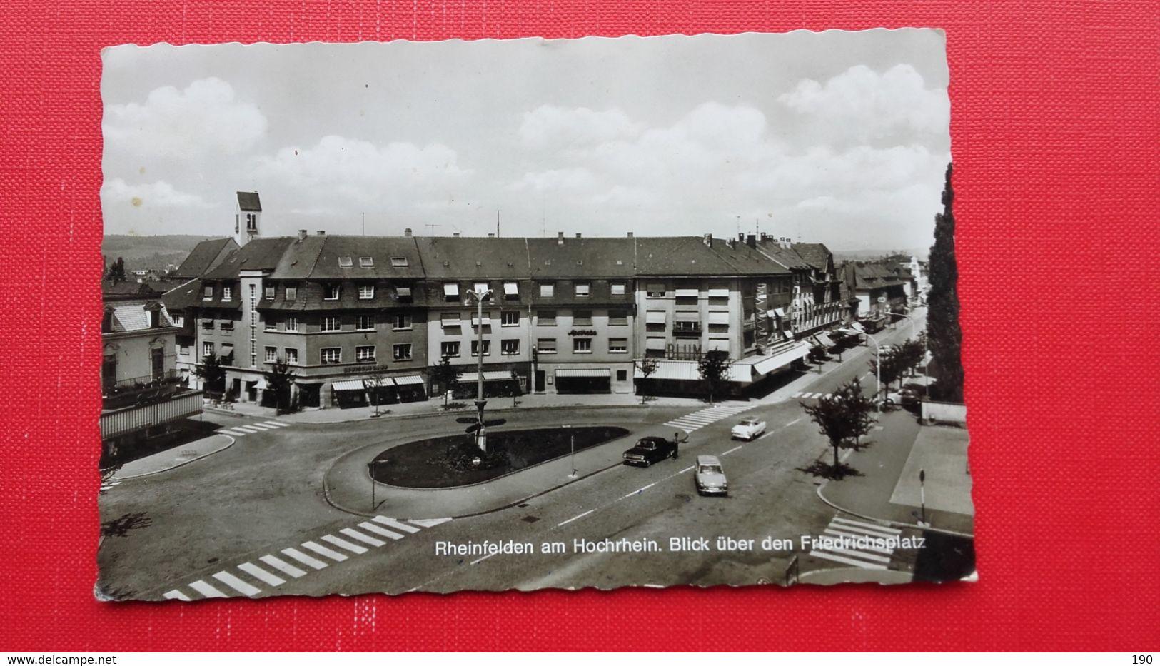 Rheinfelden Am Hochrhein.Blick Uber Den Friedrichsplatz - Rheinfelden