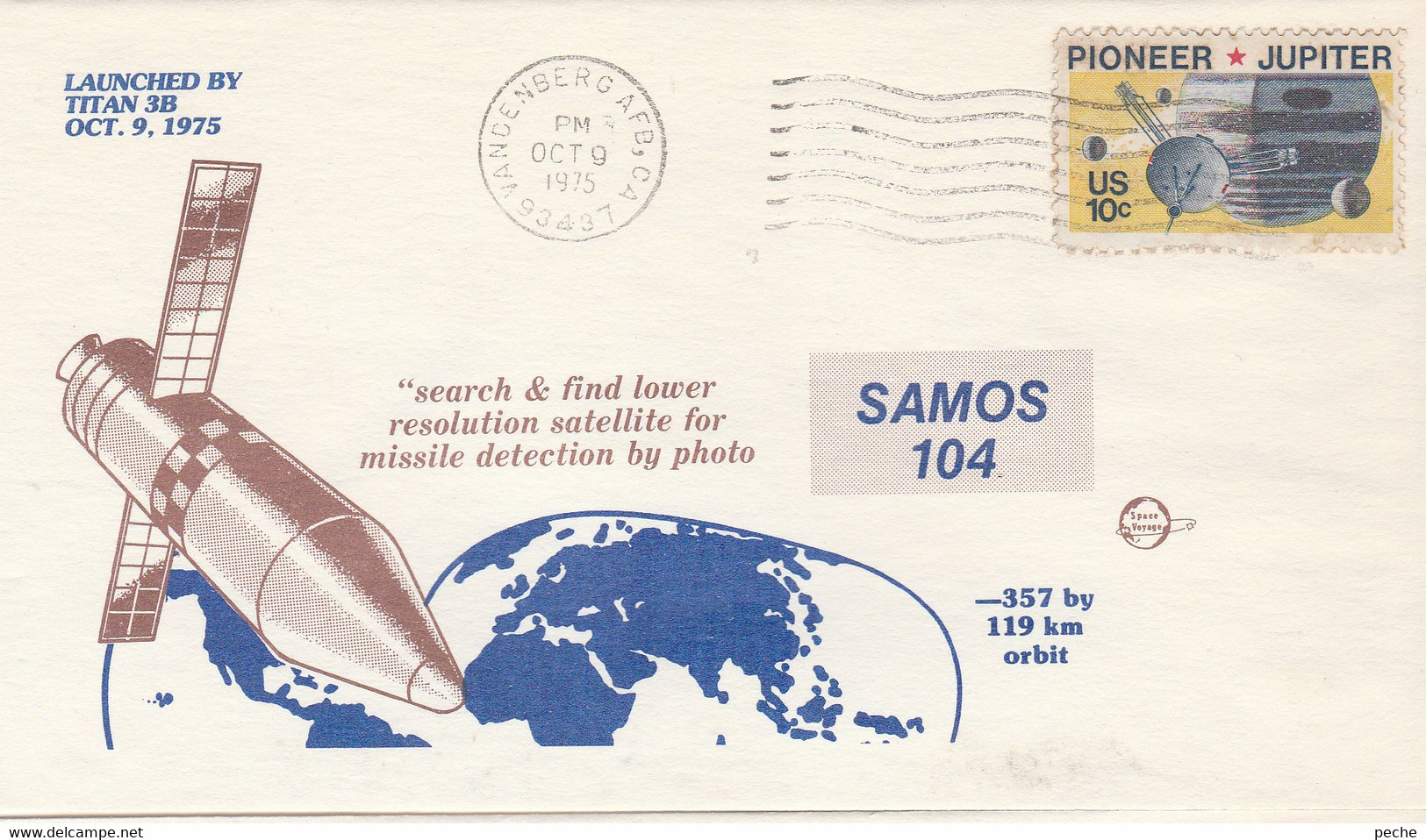 N°767 N -lettre (cover) Lauched By Titan 3B -1975- - North  America