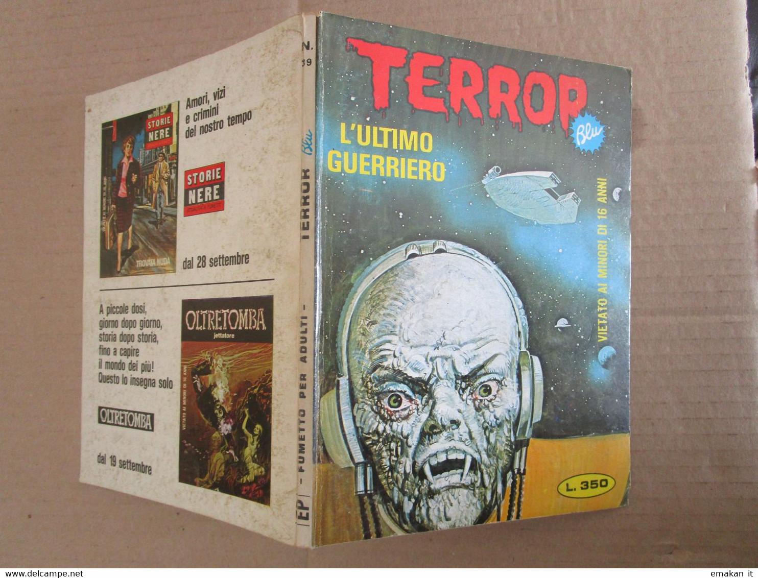 # LOTTO FUMETTO VINTAGE TERROR BLU N 27 / 28 / 29 / 30 / 32 / 33 / 34 / 35 / 36 / 39