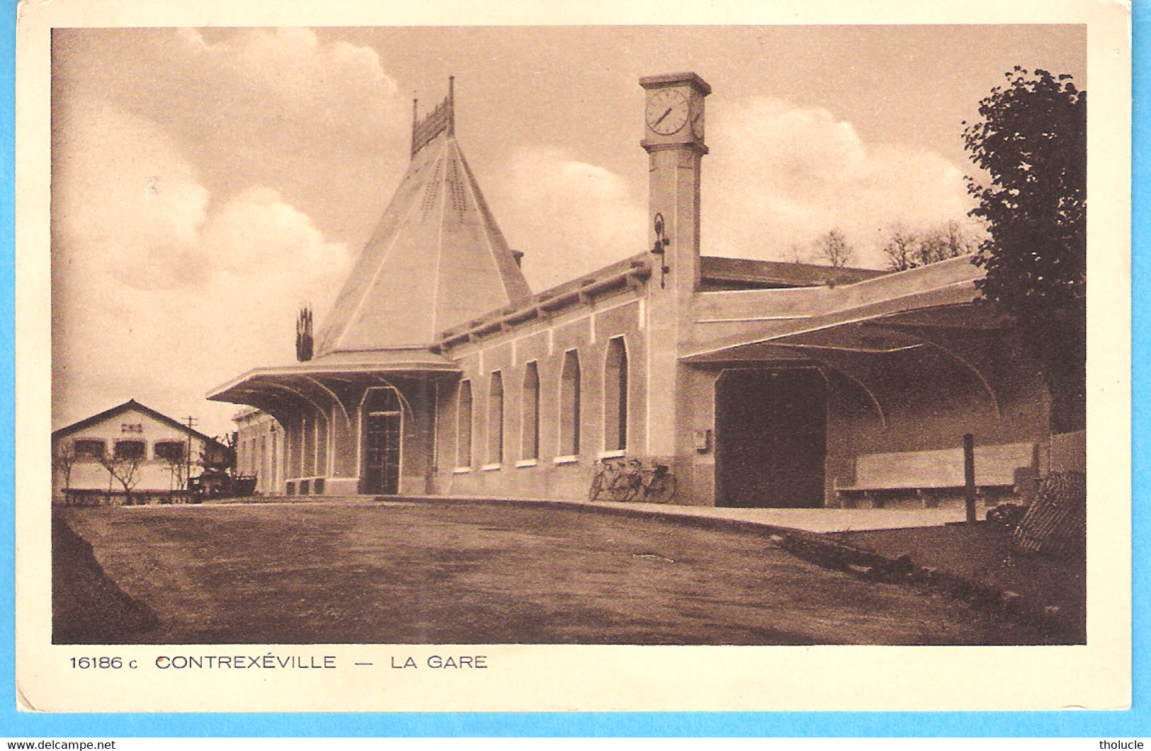 Contrexéville (Bulgneville-Vosges)-La Nouvelle (1928-->1933) Gare Art-Déco- Architecte Max Sainsaulieu-Chemin De Fer - Bulgneville