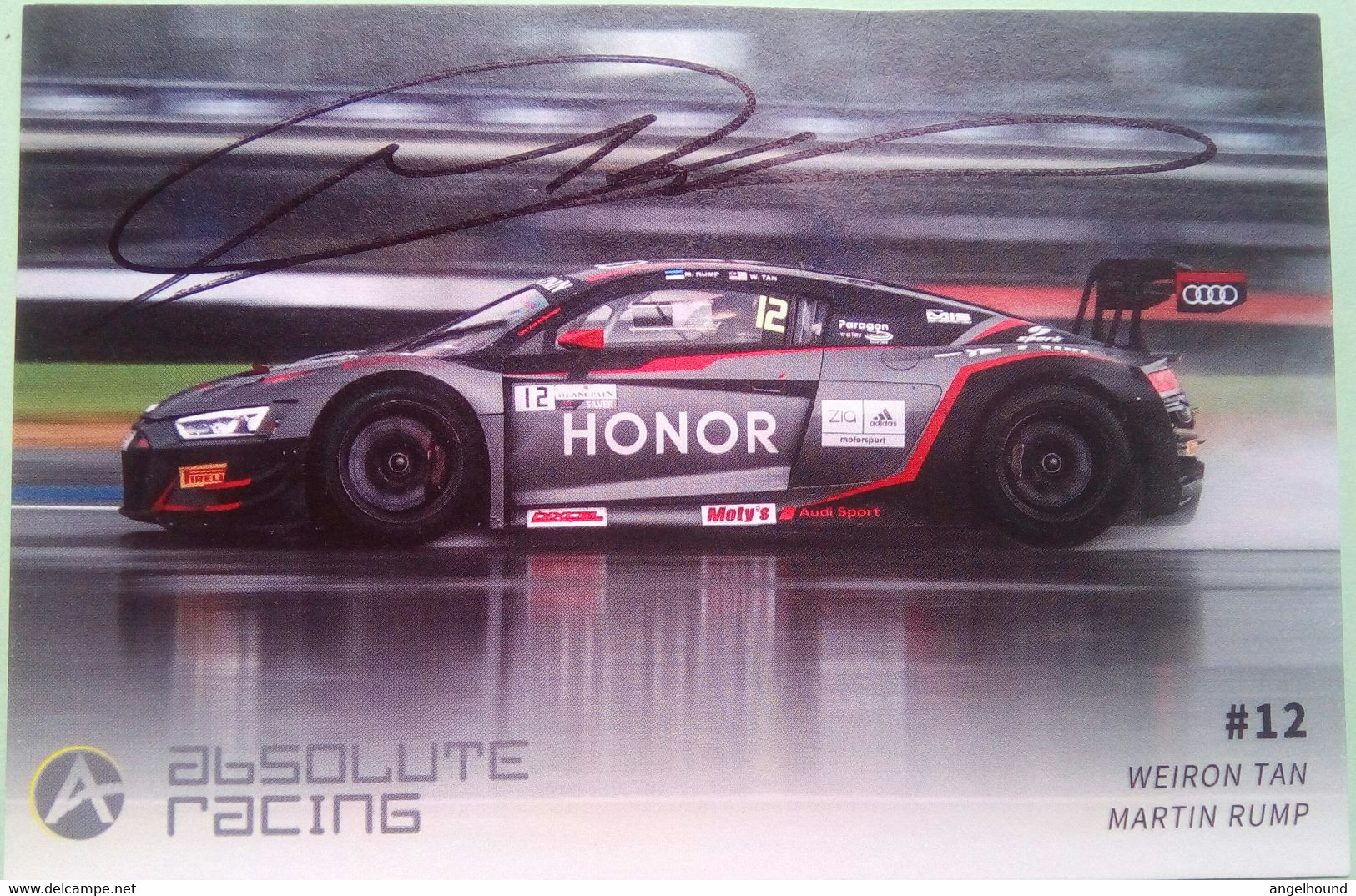 Martin Rump ( Estonian Race Car Driver) - Autographes