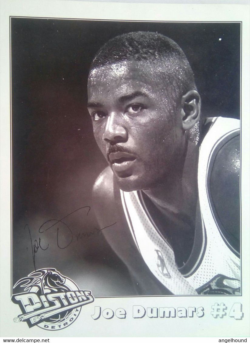 Joe Dumars ( Professional Basketball Player) - Autogramme