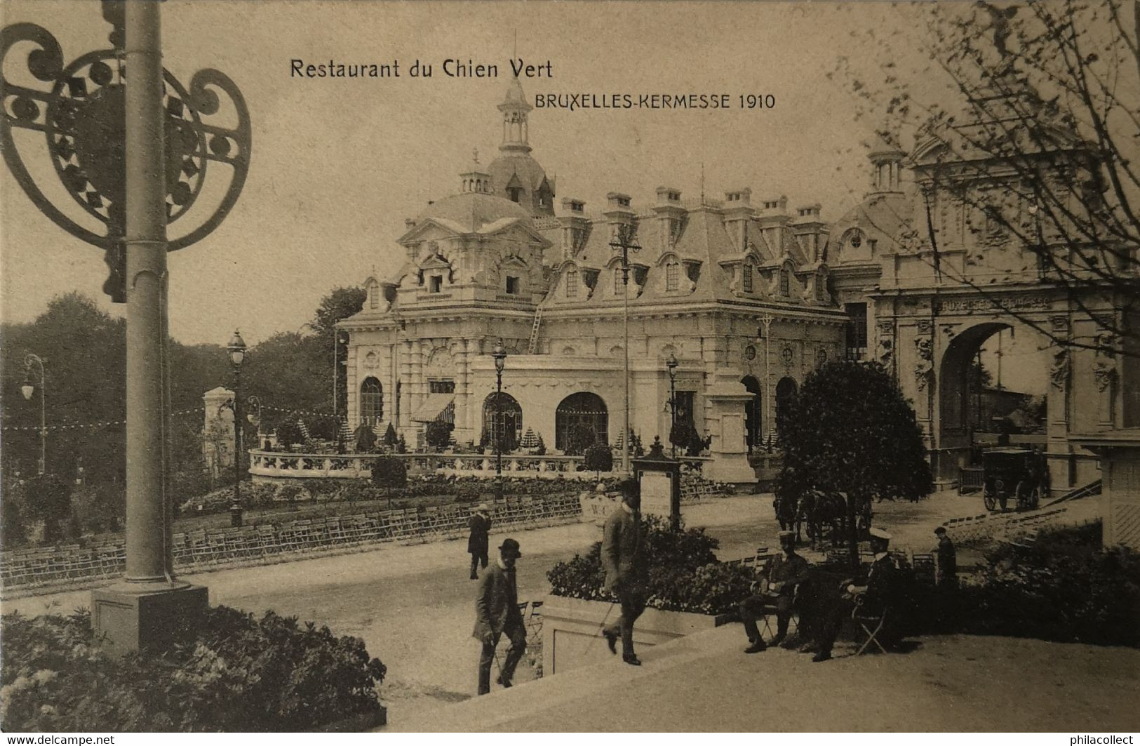 Bruxelles - Kermesse 1910 // Restaurant Du Chien Vert 19?? - Weltausstellungen