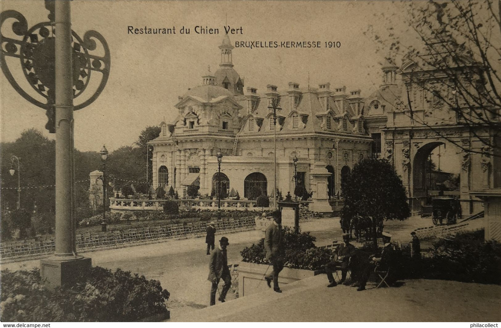 Bruxelles - Kermesse 1910 // Restaurant Du Chien Vert 19?? - Wereldtentoonstellingen