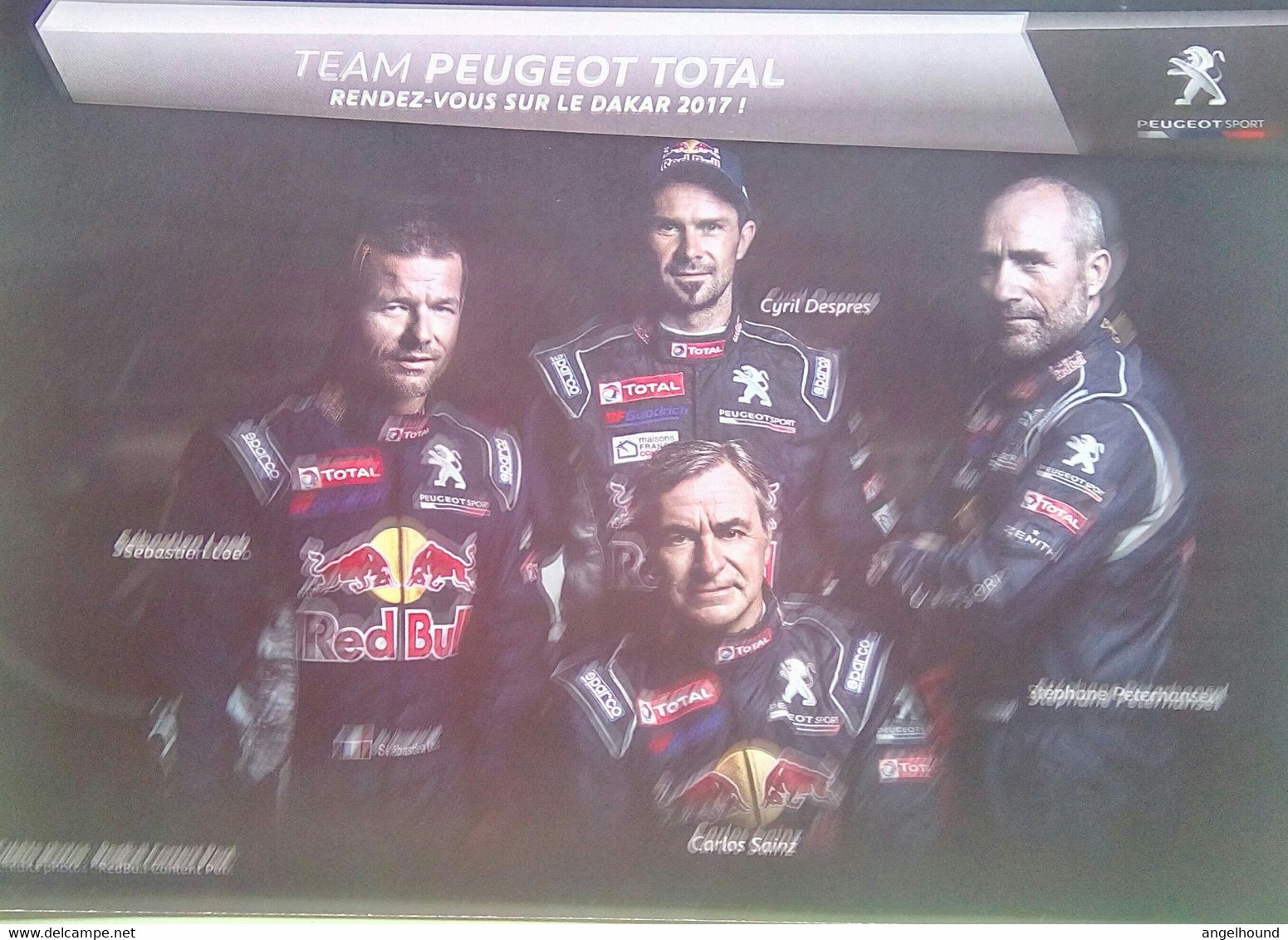 Team Peugeot Total ( Rencez-Vous Sur Le Dakar 2017) - Bekleidung, Souvenirs Und Sonstige