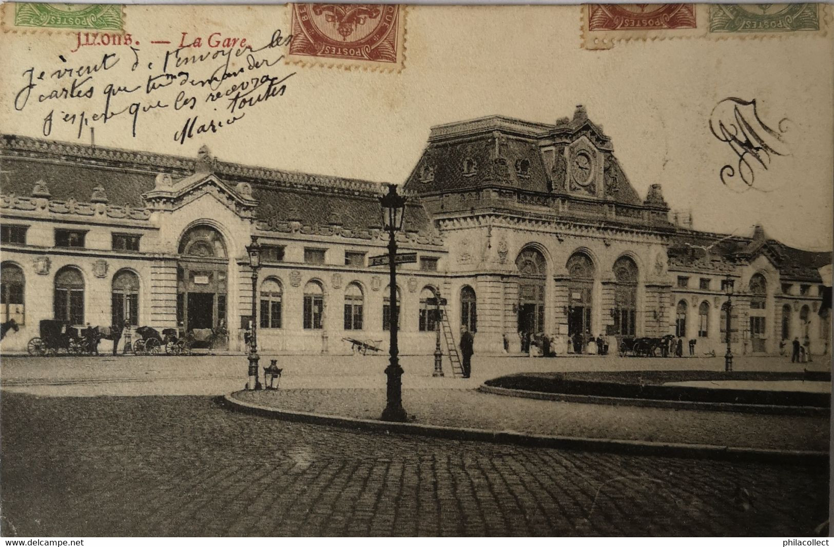 Mons // LA Gare 1906 - Mons