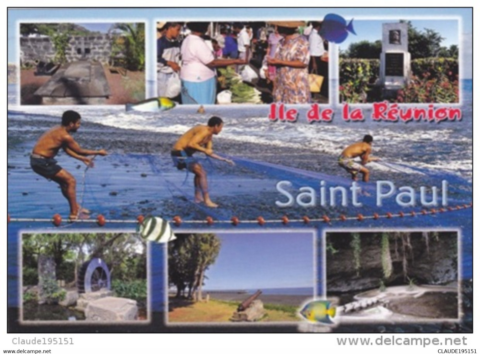 REUNION      SAINT PAUL          (EDIT AGEDIS  )   CARTE NEUVE - Saint Paul