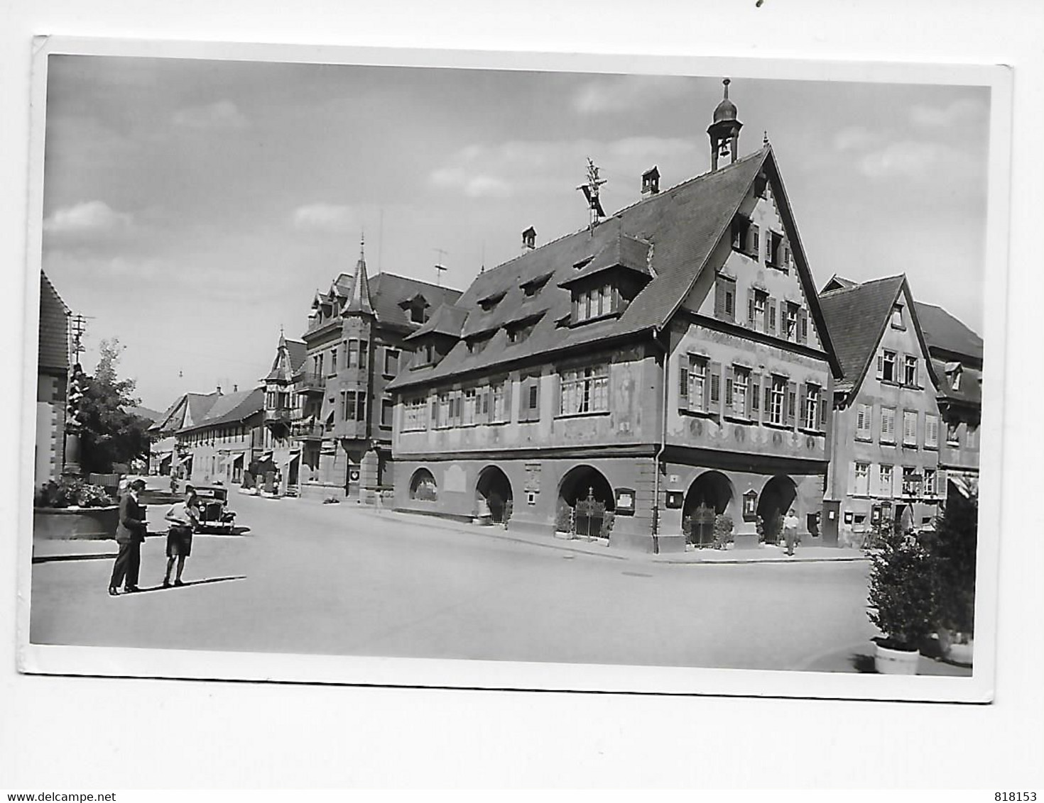 Haslach Im Kinzigtal - Beim Rathaus 1954 - Haslach