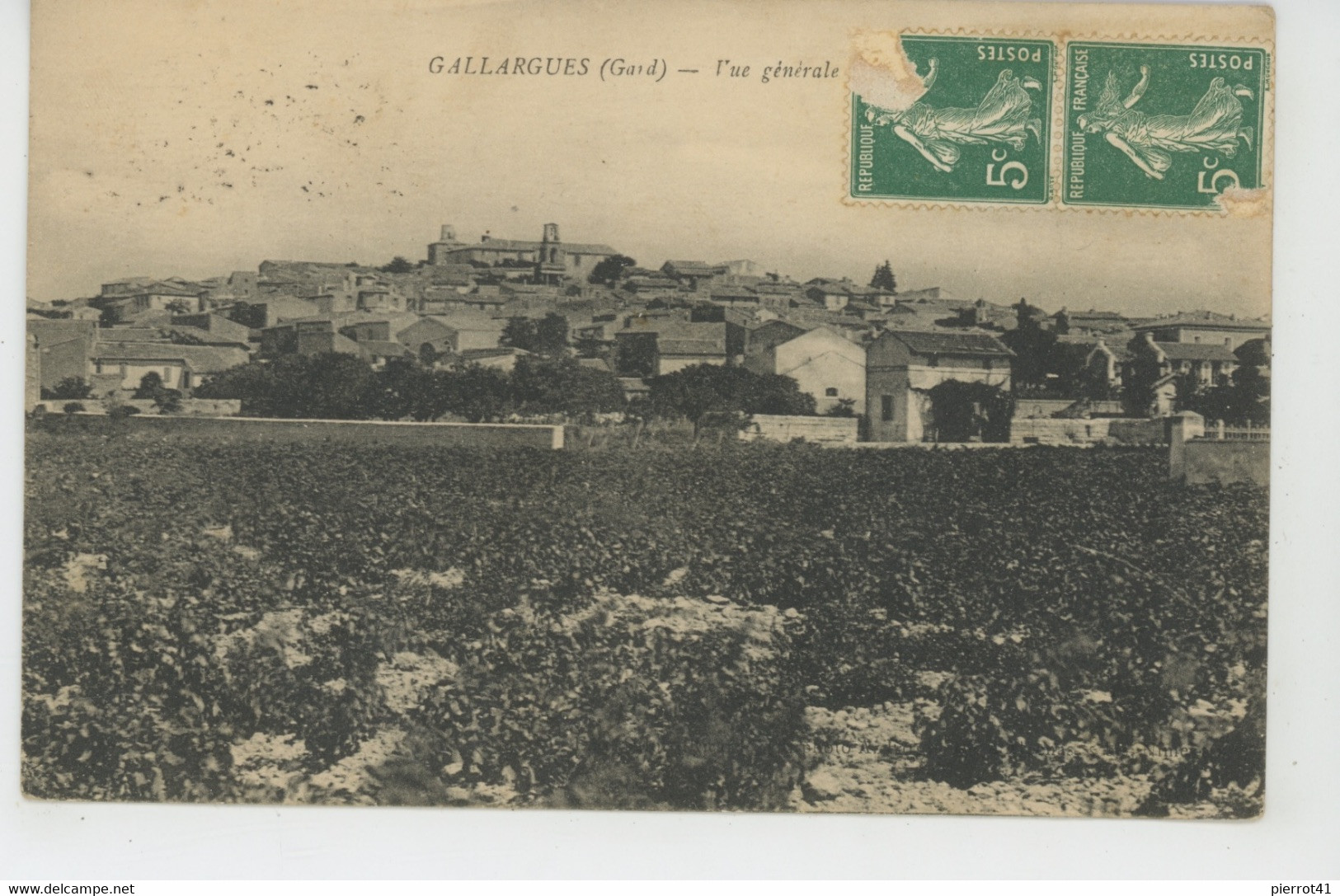 GALLARGUES - Vue Générale - Gallargues-le-Montueux