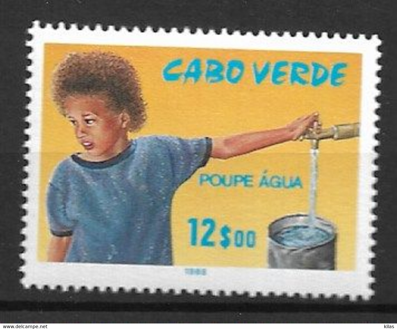 CAPE VERDE 1988 Save Water - Agriculture