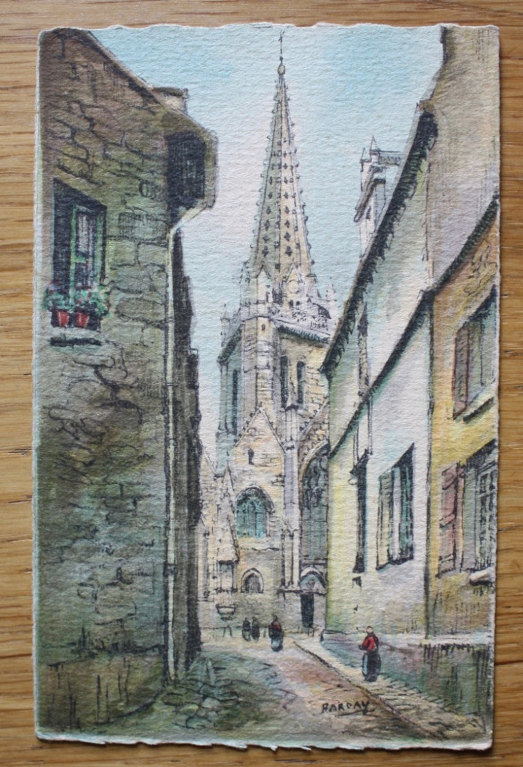 Carte Postale Bretagne - Vitré - L'Eglise Notre-Dame - Vitre