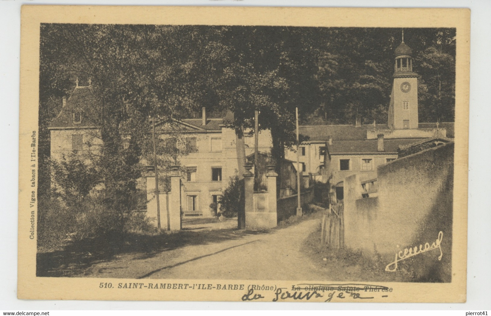 SAINT RAMBERT L'ILE BARBE - La Clinique Sainte Thérèse - Sonstige & Ohne Zuordnung