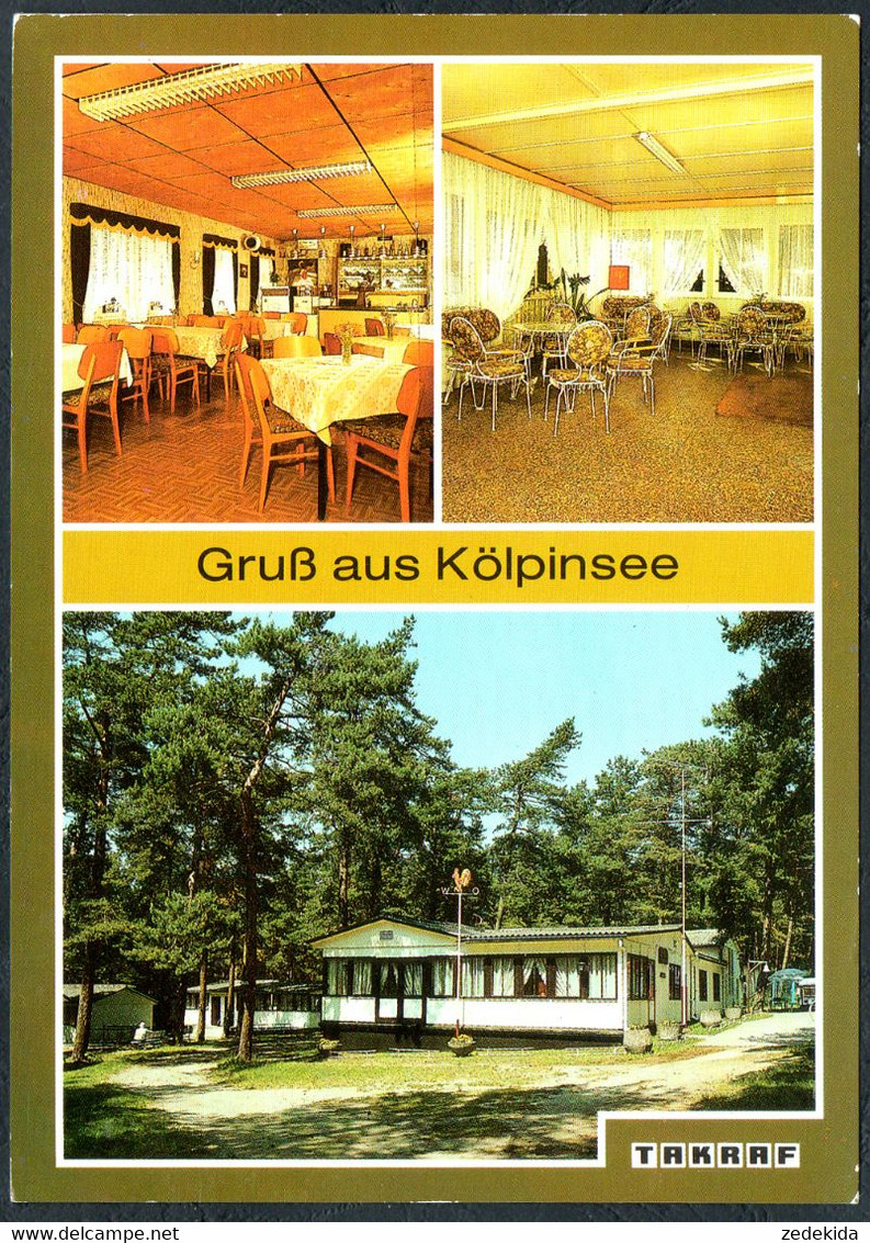 C9122 - Loddin OT Kölpinsee Urlauberdorf VEB Kranbau Eberswalde TAKRAF - Bild Und Heimat Reichenbach - Wolgast