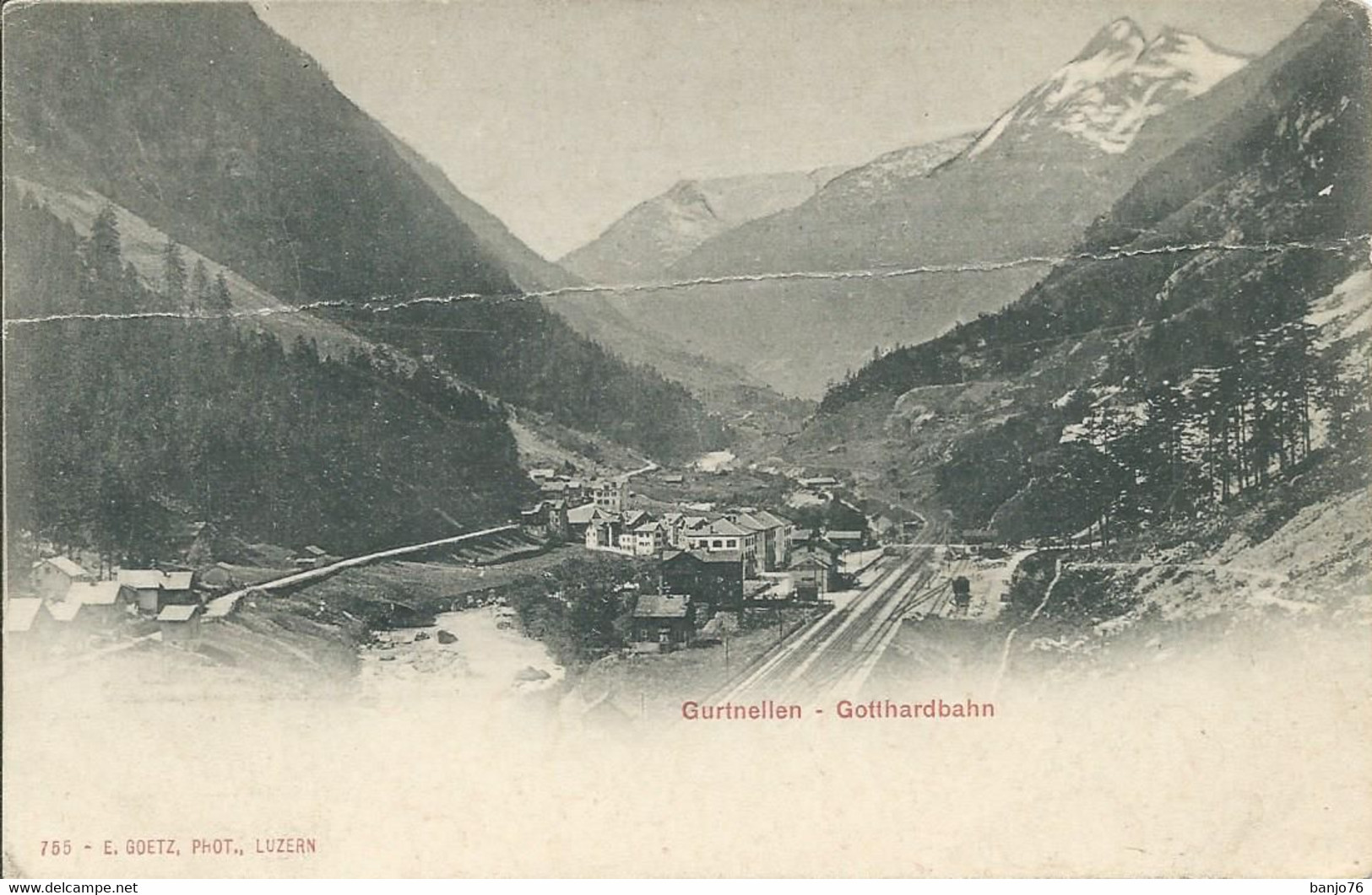 SUISSE - Gurtnellen - Gotthardbahn - Gurtnellen