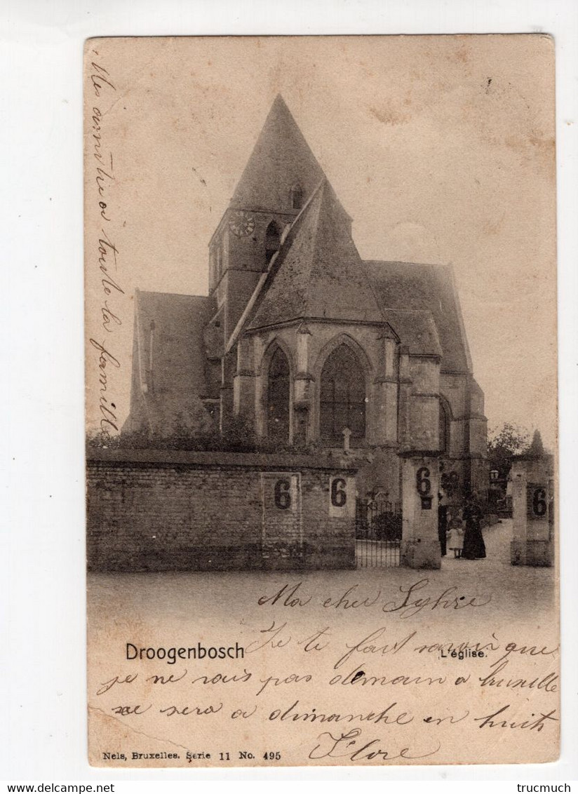 DROOGENBOSCH - L'église  *NELS 11 N° 495* - Drogenbos