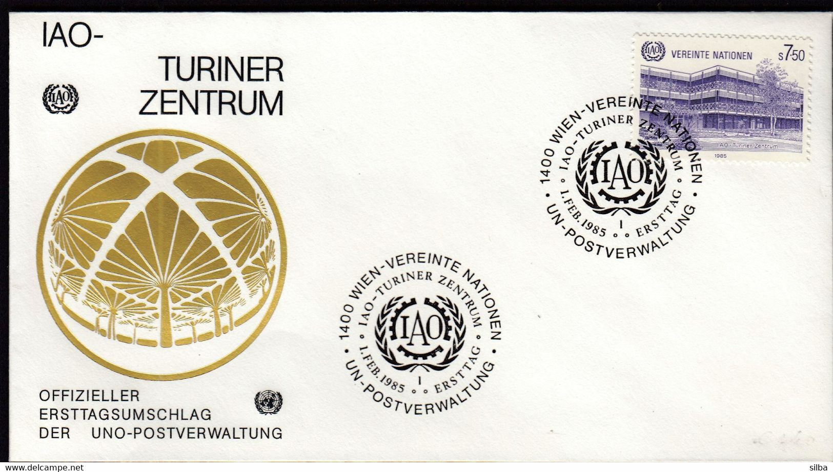 United Nations Vienna 1985 / Internationale Arbeitsorganisation IAO / International Labour Organization ILO - ILO