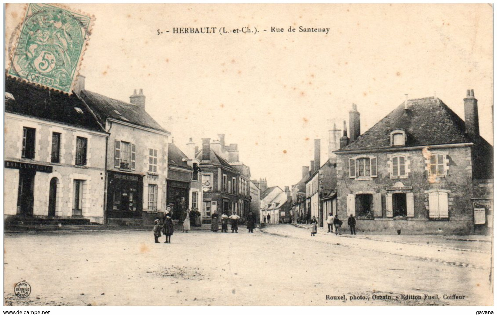 41 HERBAULT - Rue De Santenay - Herbault