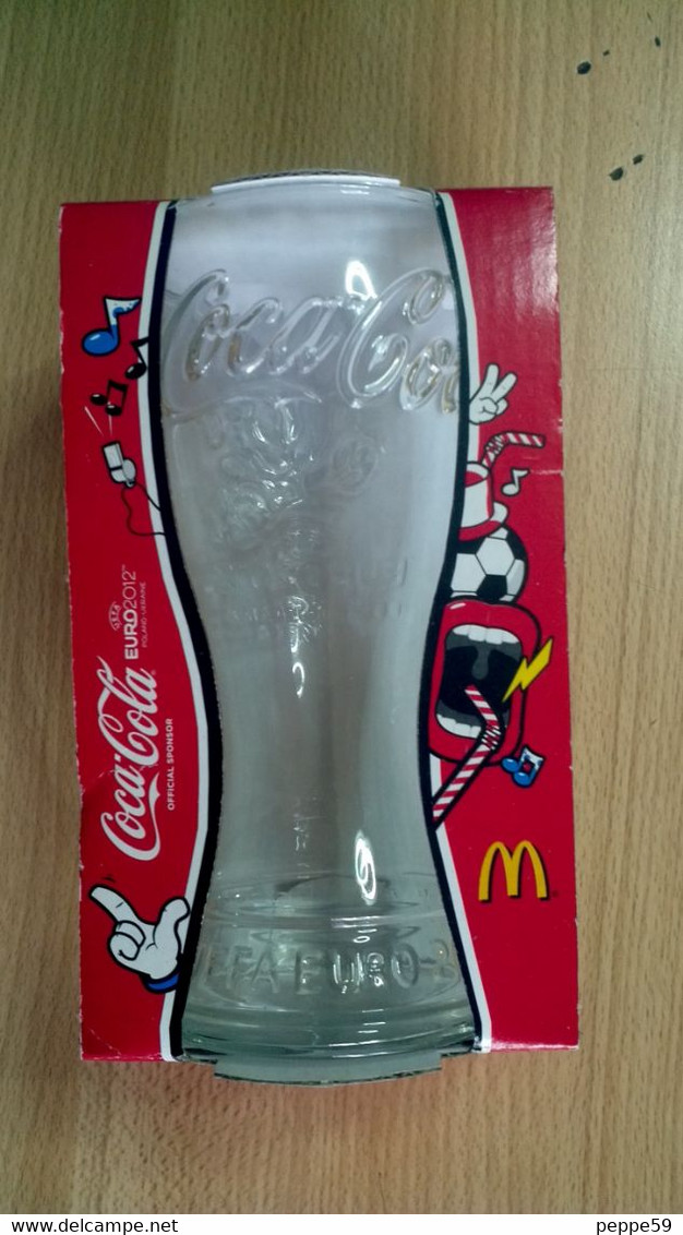 Bicchiere Nuovo Coca Cola - UEFA 2012 Mc. Donald - Mugs & Glasses