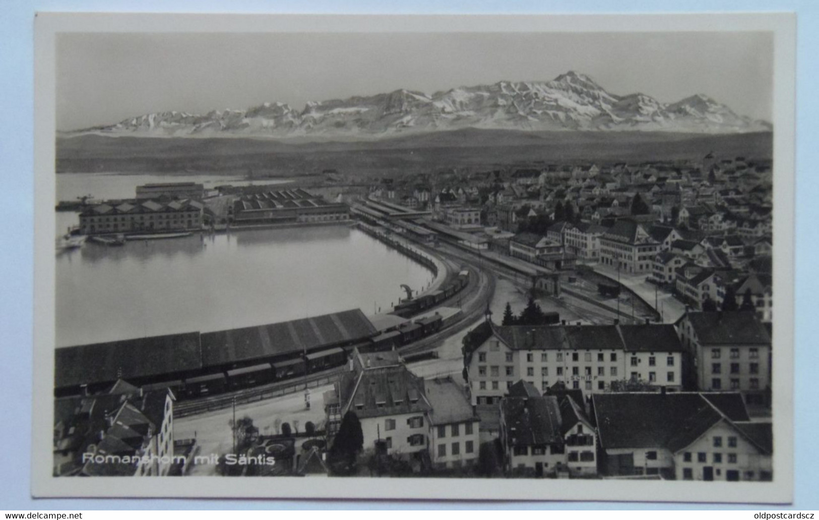 Switzerland 55 Romanshorn Train Station Bahnhof Stazione Ferroviaria - Romanshorn