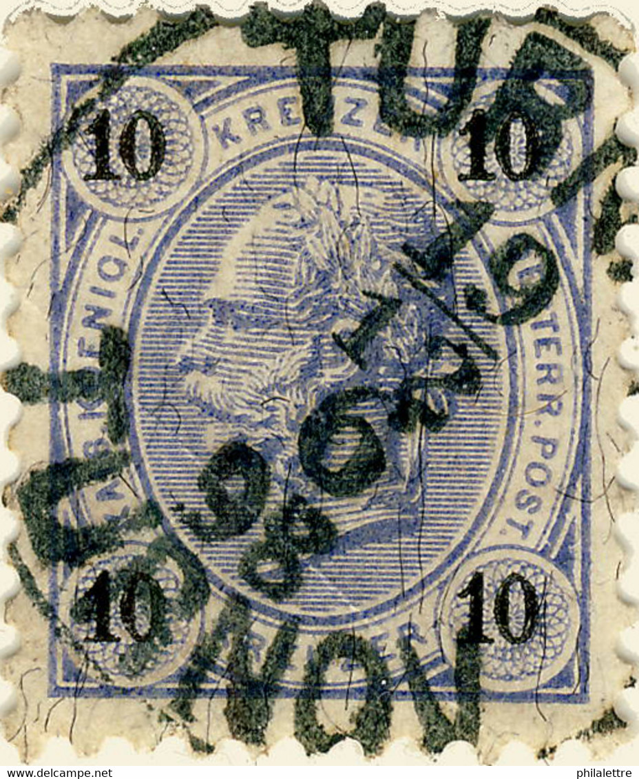 AUTRICHE / AUSTRIA 1898 Mi.54 Used " TURNAU / TURNOV " (Bohemia,  Czech.) - Oblitérés