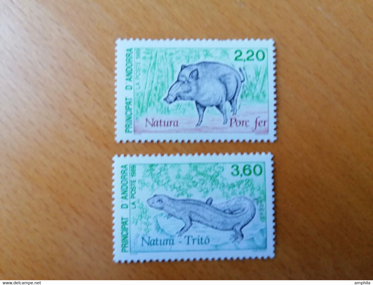 010 Sangliet Triton, Wildschwein Molch, Newt (1 Dent Short) - Other & Unclassified