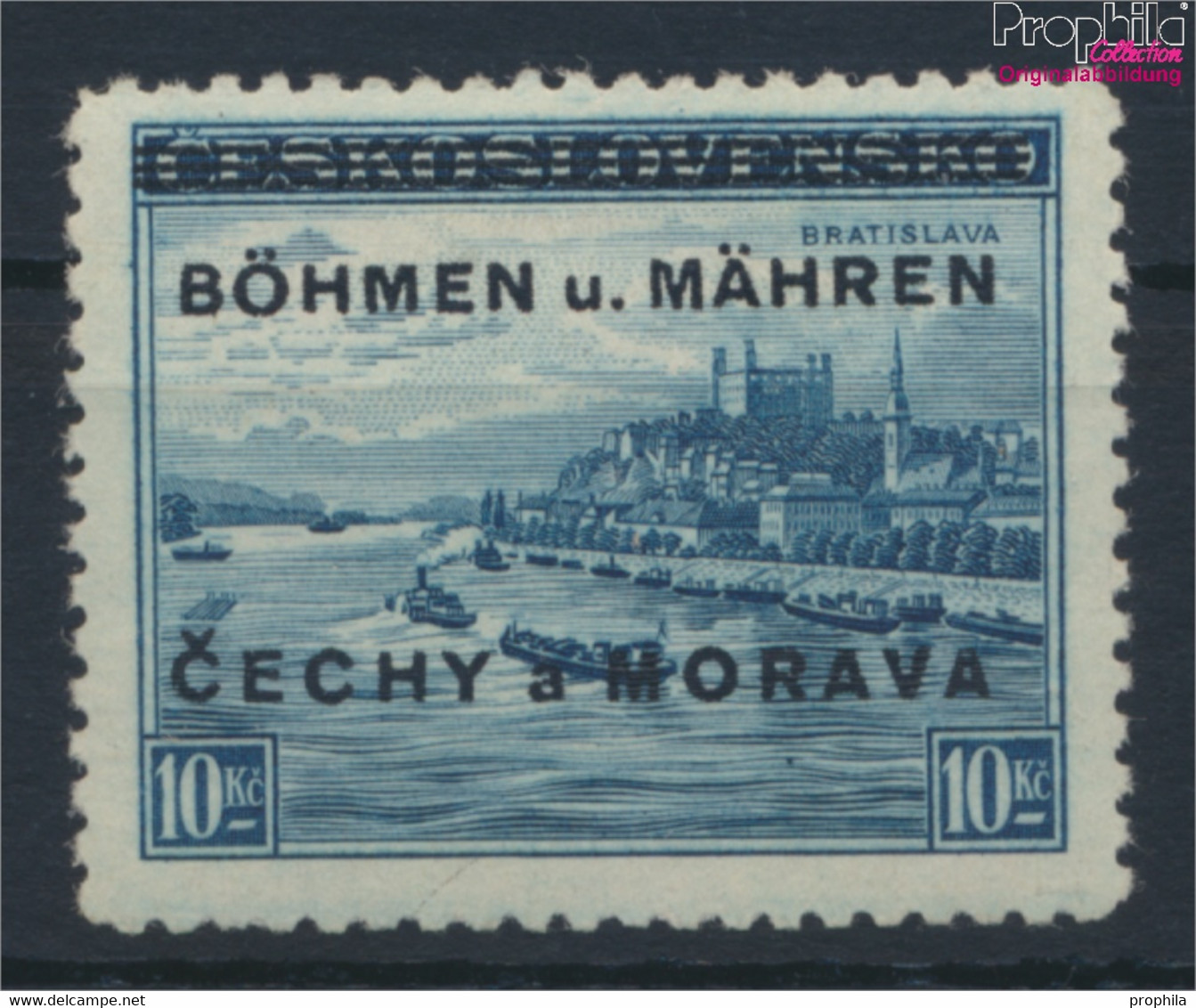 Böhmen Und Mähren 19 Postfrisch 1939 Aufdruckausgabe (9482418 - Unused Stamps