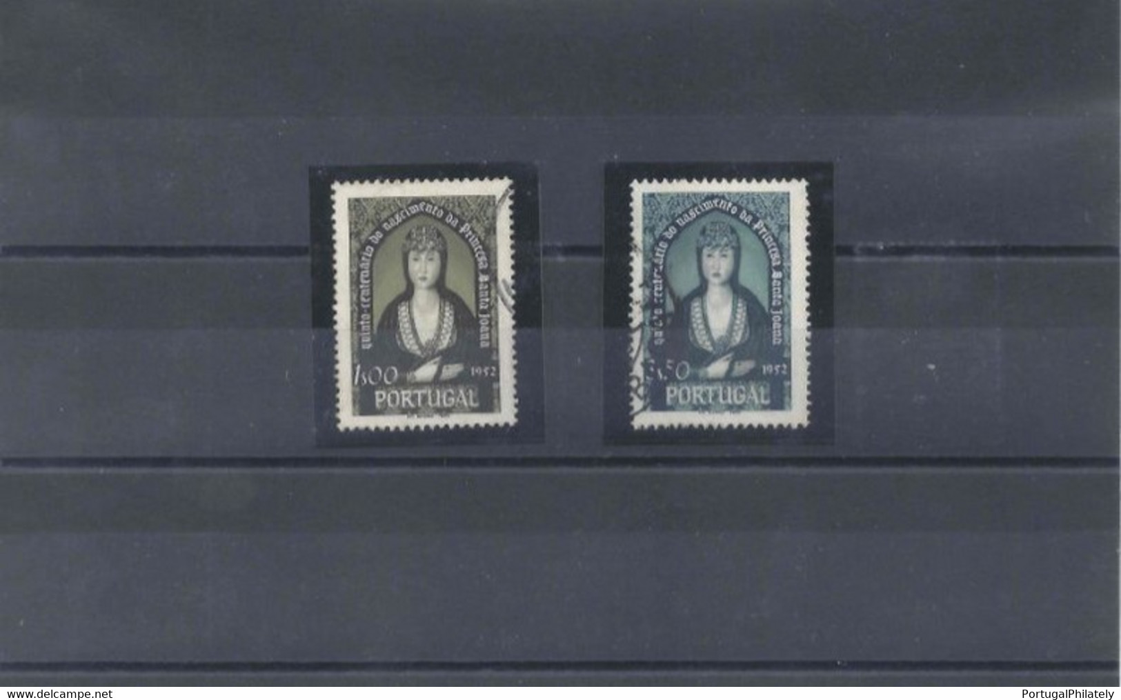 Portugal, 1953, # 784-785, Used 2 Stamps Full Set Santa Joana Princesa - Gebraucht