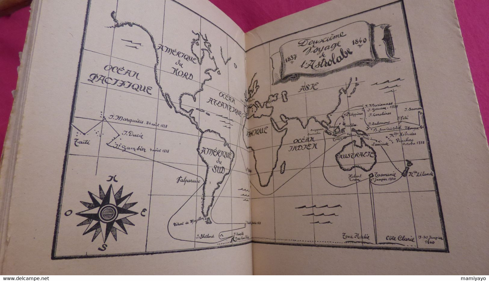 DUMONT D'URVILLE 1790 - 1842 Voyages Et Aventures ,Explorateur Des Mers ,Îles & Continents-voyages Astrolabe.. - Storia