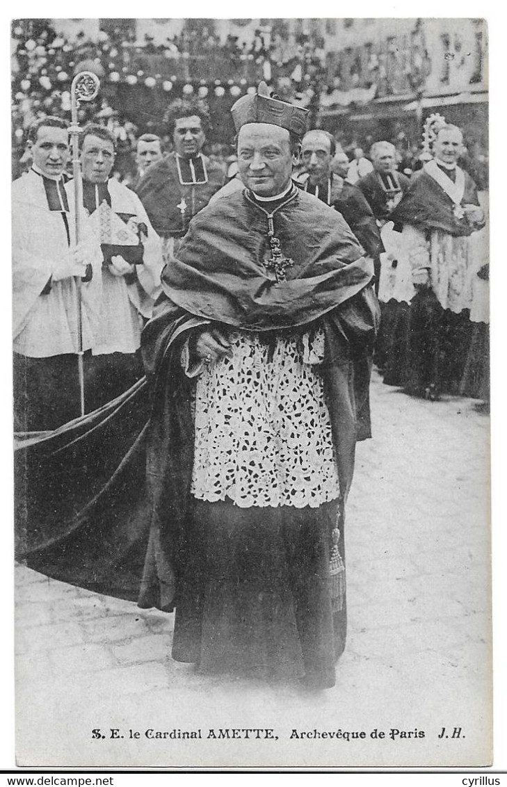 75 - PARIS - S.E LE CARDINAL AMETTE - Sin Clasificación