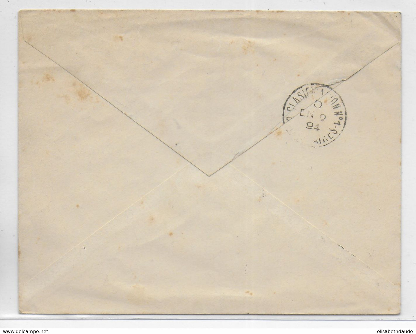 ARGENTINA - 1894 - ENVELOPPE ENTIER De TANDIL => BUENOS AIRES - Postal Stationery