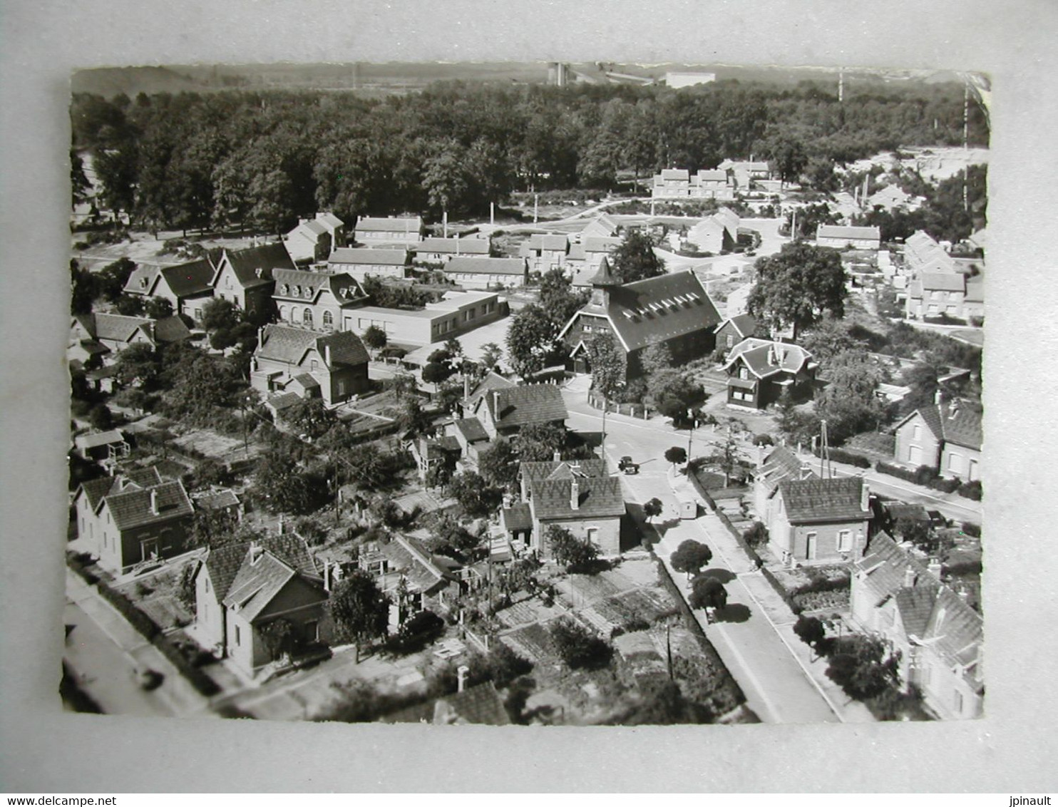 CPSM - En Avion Au-dessus De... - BRUAY SUR ESCAUT - La Cité Sabatier (vue Aérienne) - Bruay Sur Escaut