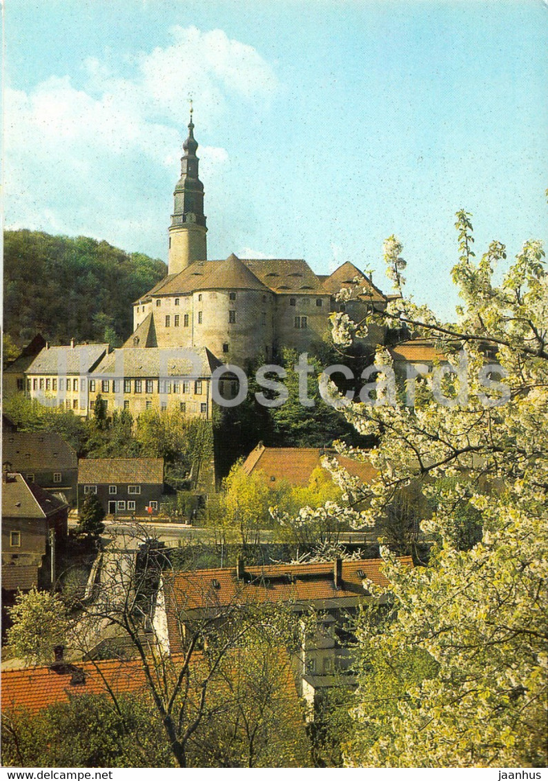 Weesenstein - Kr. Pirna - Burgen Und Schlosser Der Sachsischen Raum - Castles Of Saxony - DDR Germany - Unused - Weesenstein A. D. Mueglitz