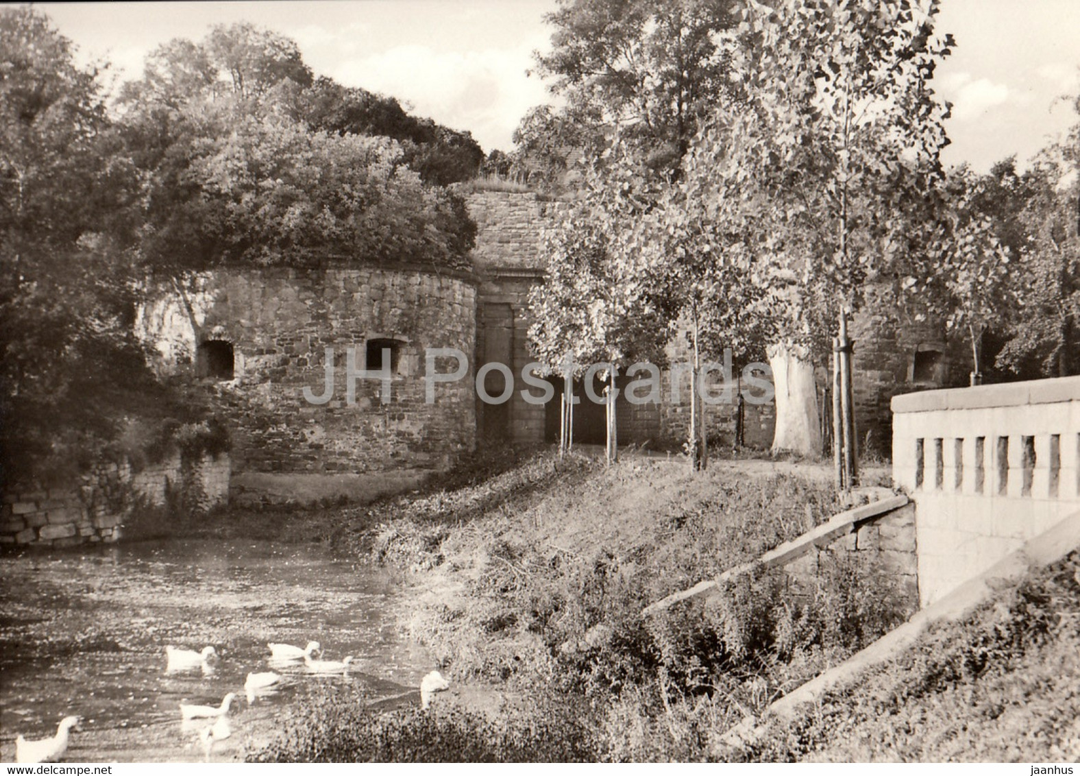 Heldrungen - Krummes Tor - Castle - Historische Statten In Thuringen - DDR Germany - Unused - Heldrungen