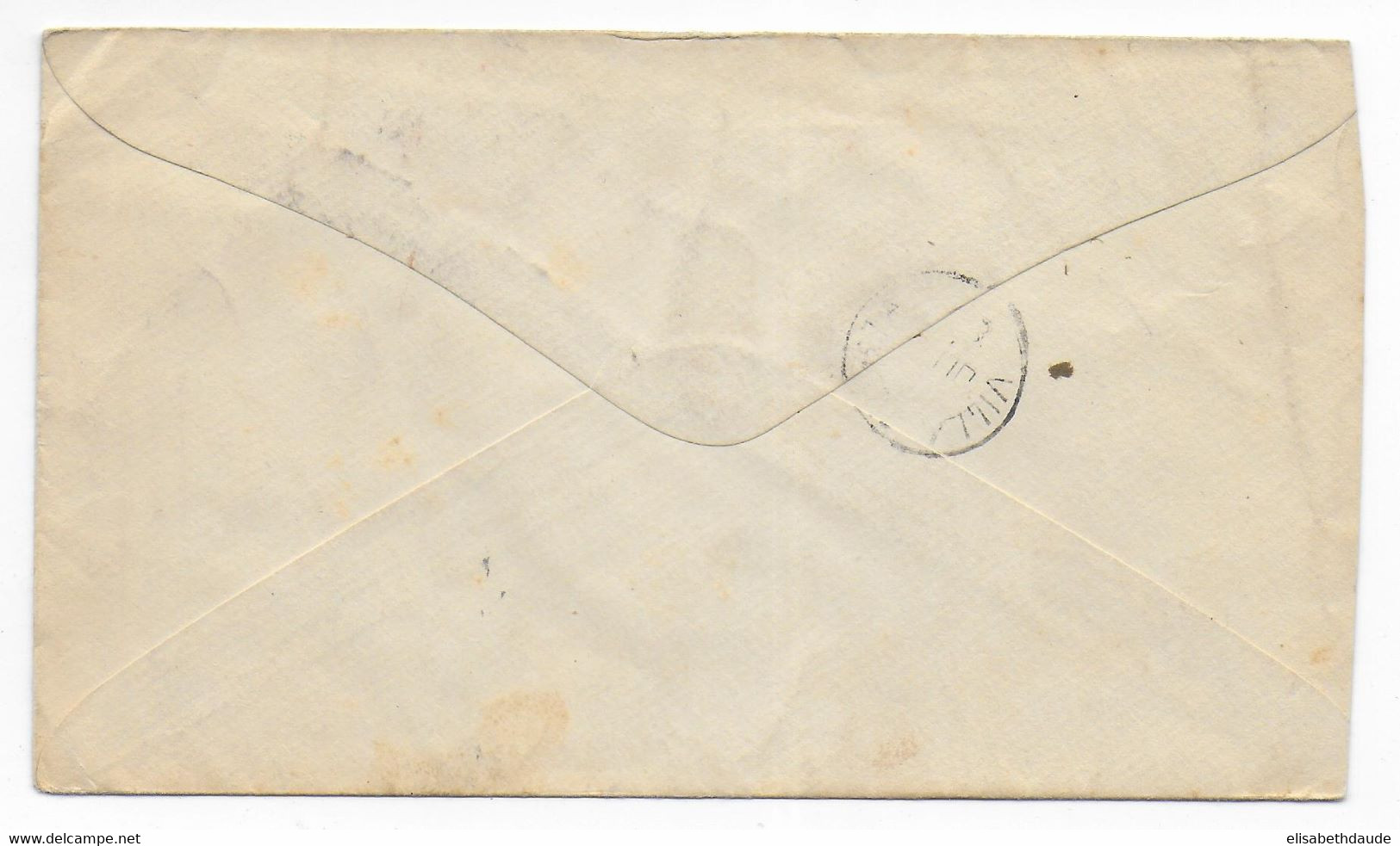 ARGENTINA - 1887 - ENVELOPPE ENTIER Avec AMBULANT => TUCUMAN - ARRIVEE 8 JUILLET 1887 Et 10 FEVRIER 1888 !!! - Postal Stationery