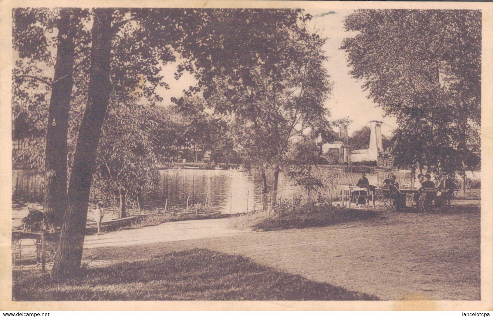 60 - PRECY SUR OISE / RESTAURANT LARSONNIER  - LA TERRASSE - Précy-sur-Oise