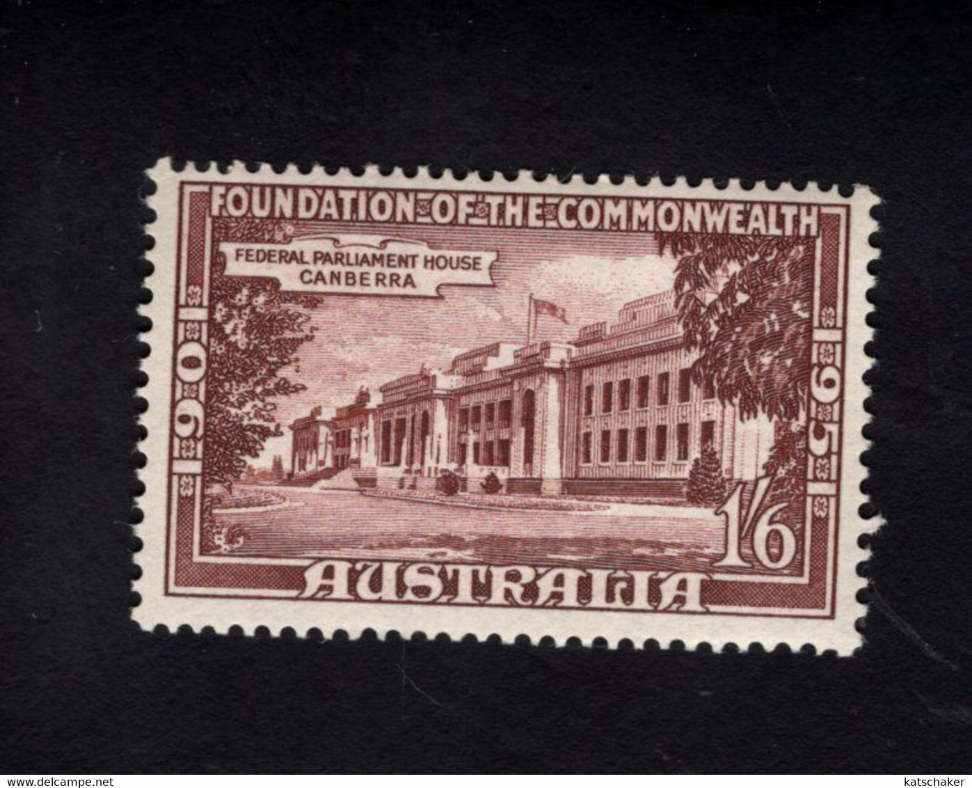 1118383388 SCOTT 243 (XX)  POSTFRIS MINT NEVER HINGED POSTFRISCH EINWANDFREI - PARLIAMENT HOUSE CANBERRA - Other & Unclassified