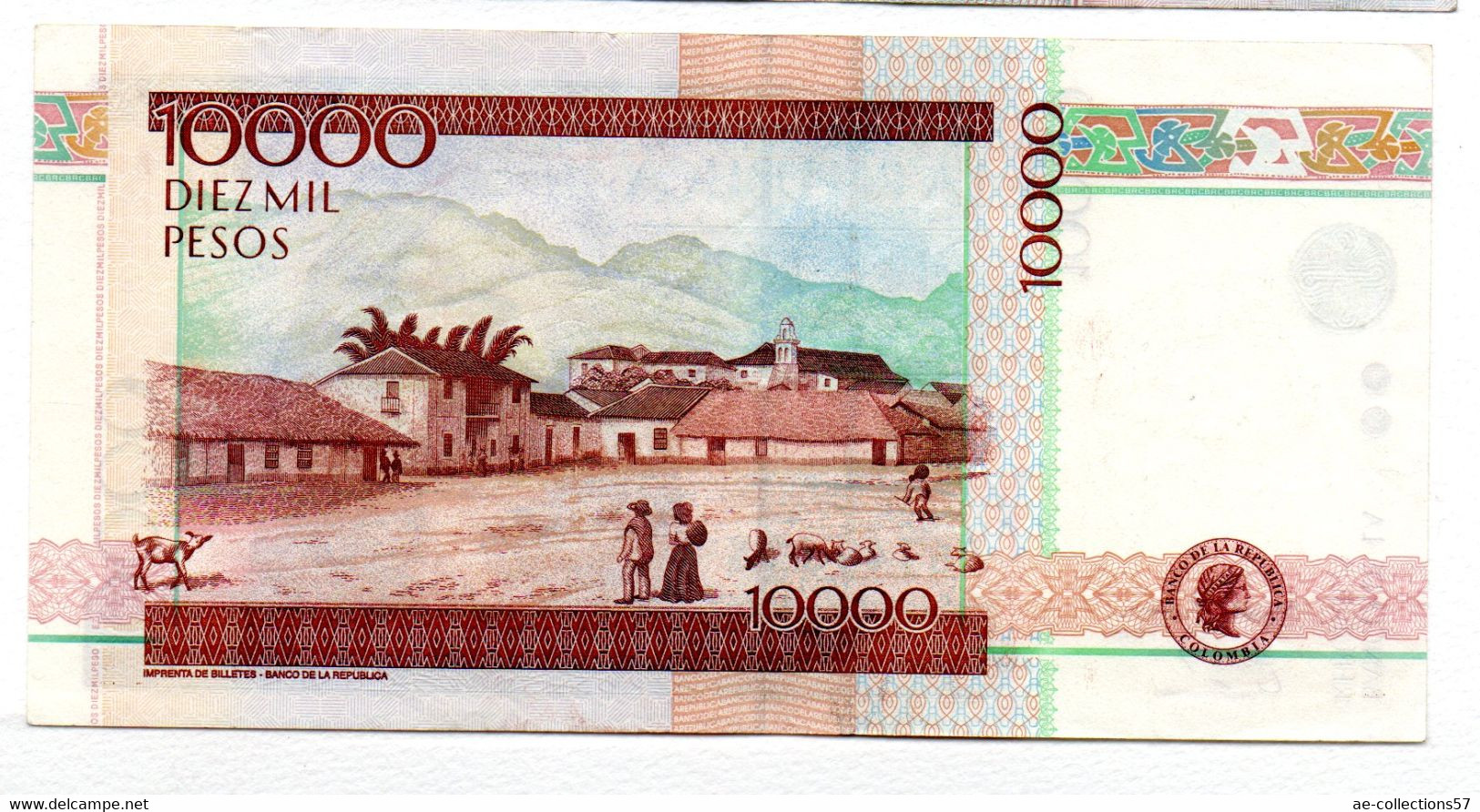 Colombie  / 10000 Pesos 21-2-2004  / SUP - Kolumbien