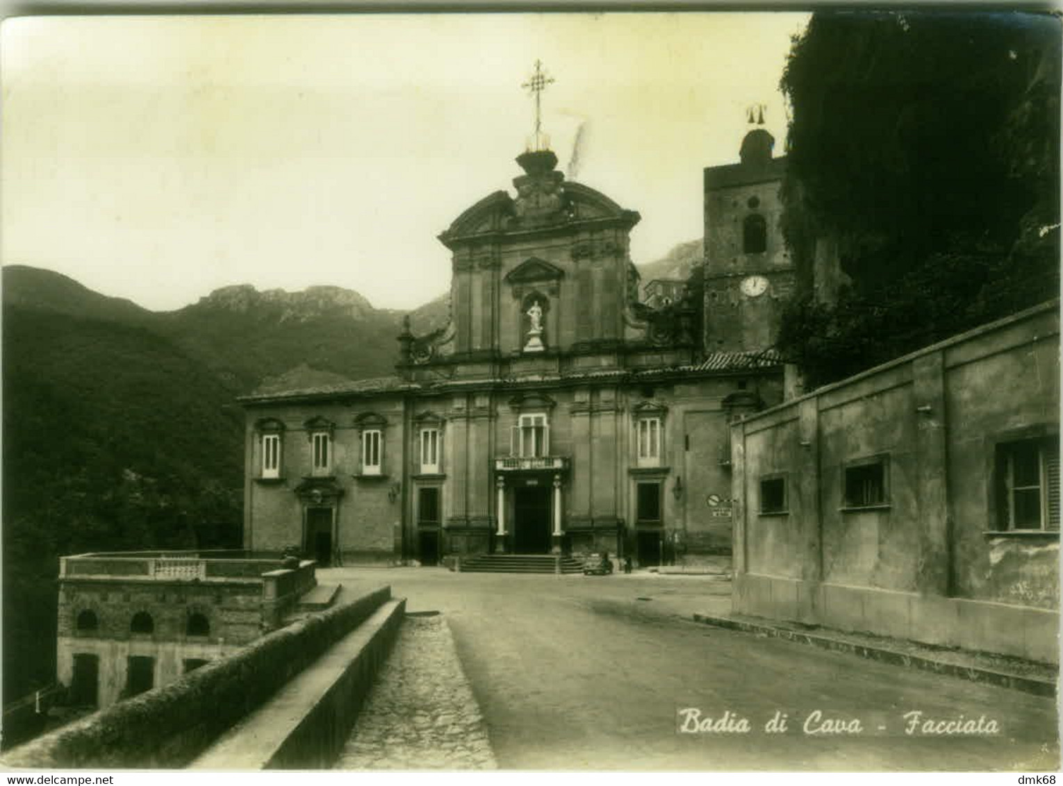 BADIA DI CAVA ( CAVA DEI TIRRENI / SALERNO ) FACCIATA - EDIZIONE MARCONI - SPEDITA 1965 (6756) - Cava De' Tirreni