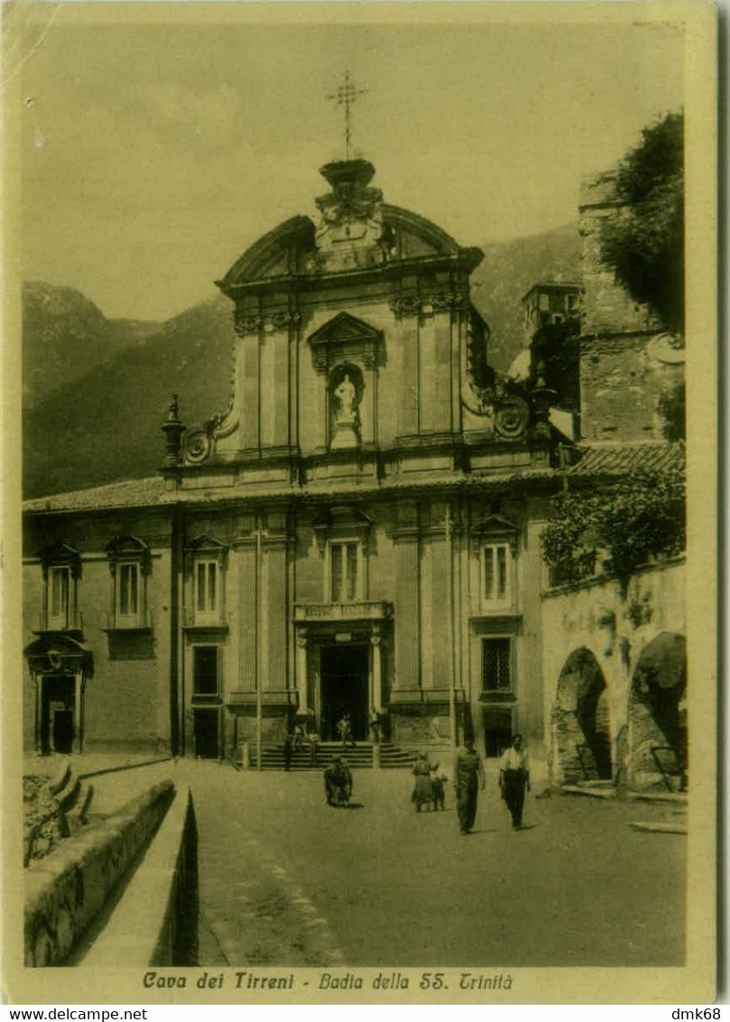 BADIA DELLA SS. TRINITA ( CAVA DEI TIRRENI / SALERNO ) EDIZIONE NEGRI - 1950s (6757) - Cava De' Tirreni