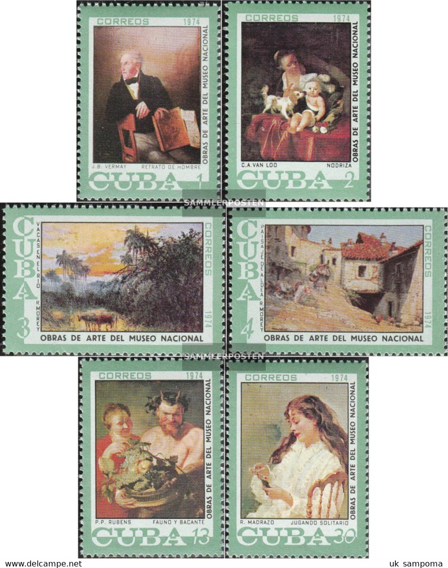 Cuba 1947-1952 (complete Issue) Unmounted Mint / Never Hinged 1974 Paintings National Museum - Nuevos