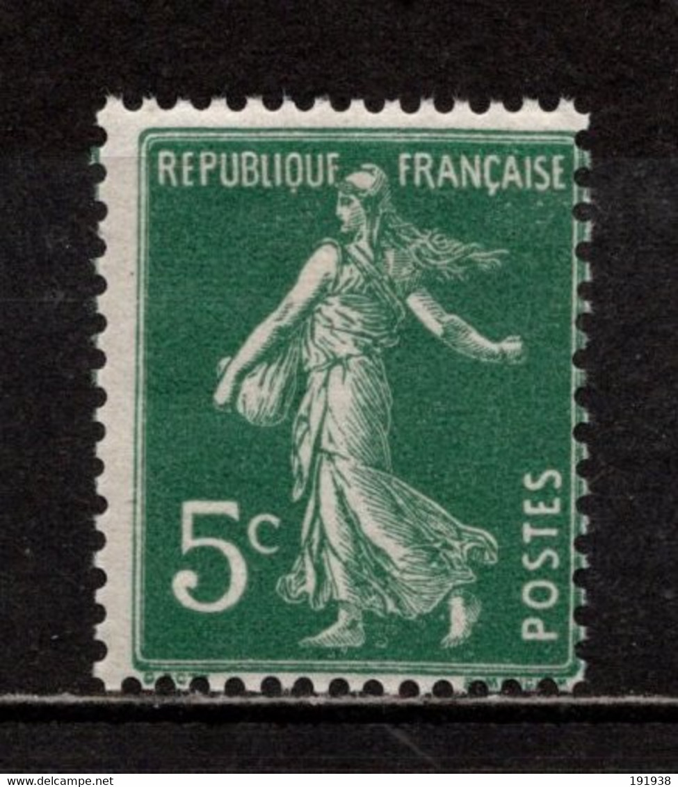 N° 137**, TB, Cote 4,00 € - 1906-38 Semeuse Camée