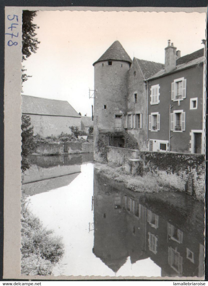 58, Corbigny, Photo Collée Sur Carton De Présentation D'editeur De Cartes Postales - Corbigny