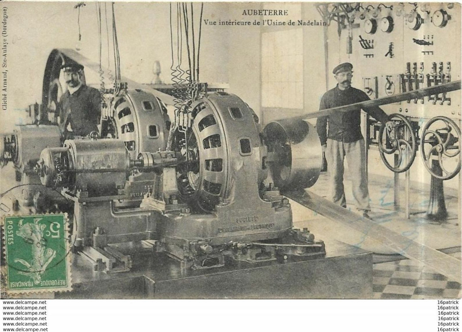 AUBETERRE-Vue Intérieure De L'usine De Nadelaine - Andere & Zonder Classificatie