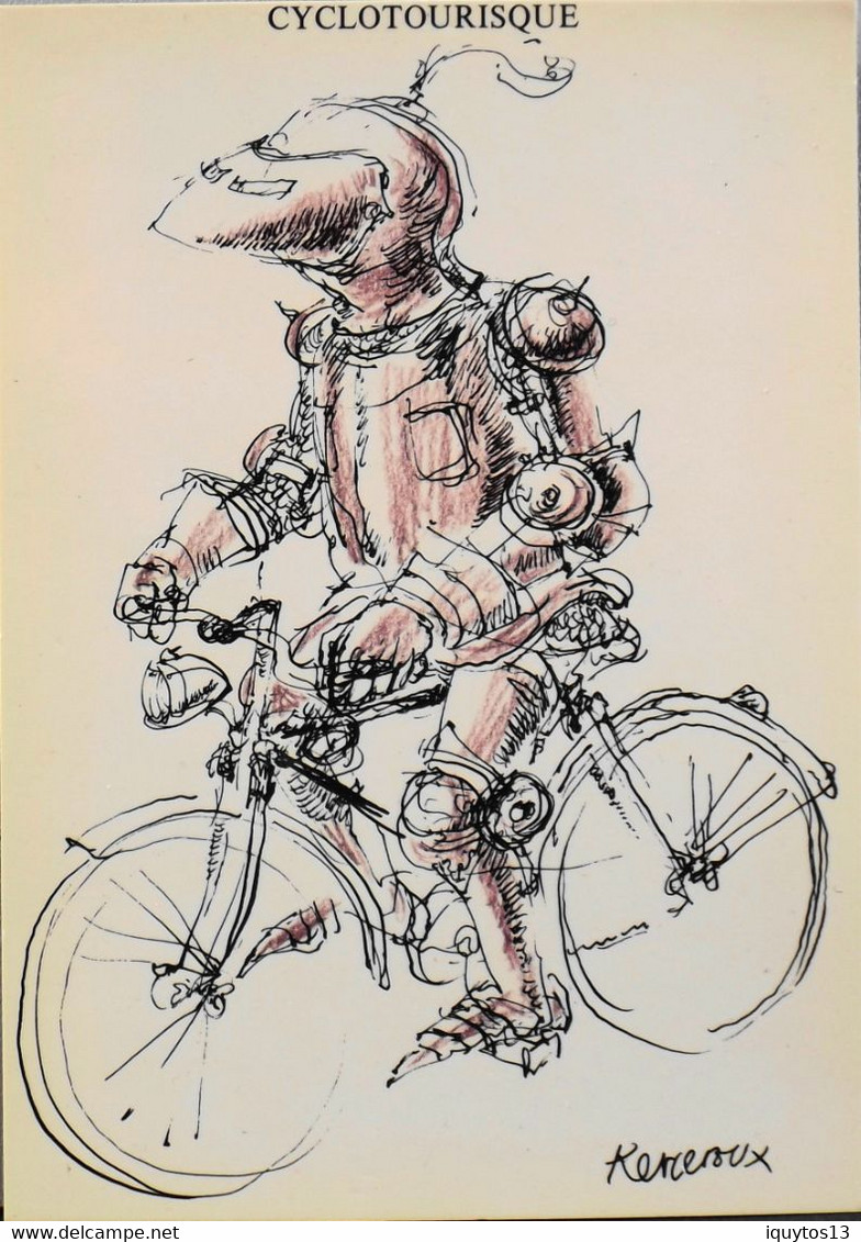 CPM - CYCLOTOURISQUE - Illustrateur Kerleroux - Série 4-1979 - Tirage Limité - TBE - Kerleyroux