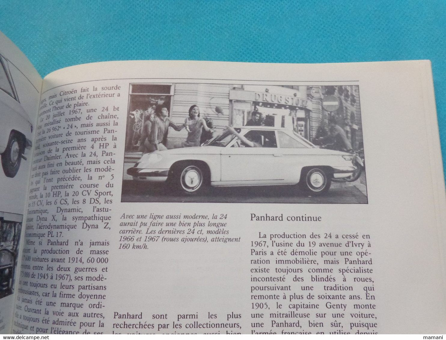 TOUTE L HISTOIRE PANHARD PAR BENOIT PEROT 1983 EDITIONS E.P.A. HISTOIRE DES GRANDES MARQUES de voitures